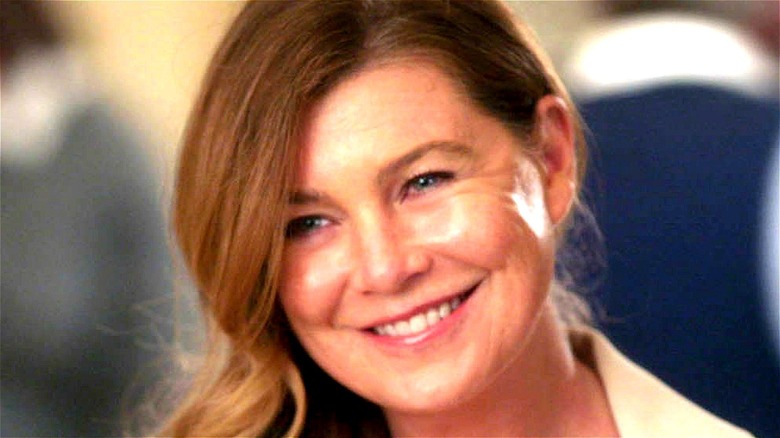 Meredith Grey smiling