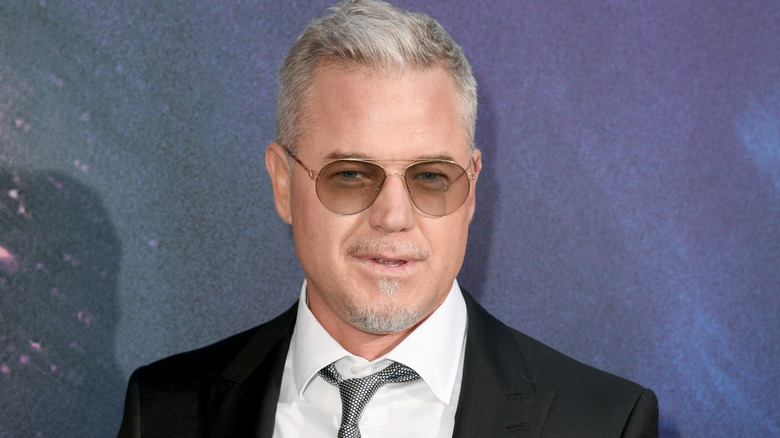 Eric Dane wearing sunglasses on the red carpet