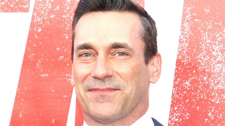 Jon Hamm smiling