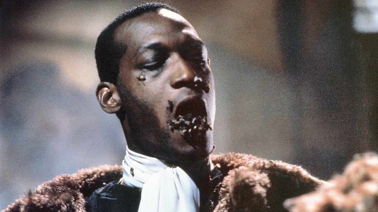Candyman with bees coming out of his mouth in "Candyman" (1992)