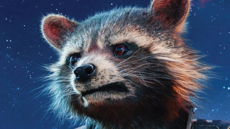 Rocket Raccoon in Guardians of the Galaxy