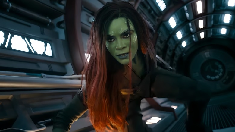 Gamora doing pose