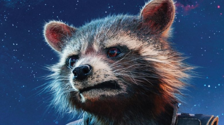 Rocket Raccoon in Guardians of the Galaxy