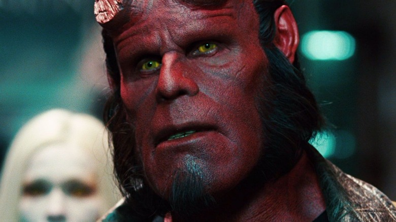 Hellboy concerned