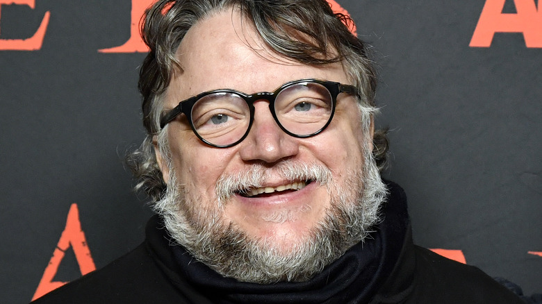 Guillermo del Toro at Antlers premiere