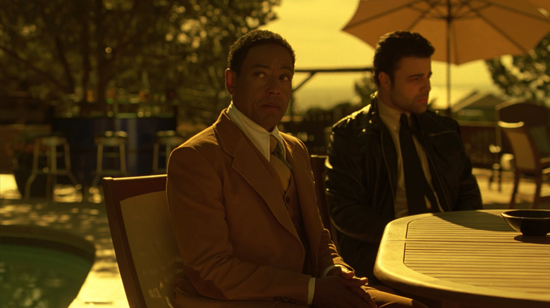 Gus Fring with partner