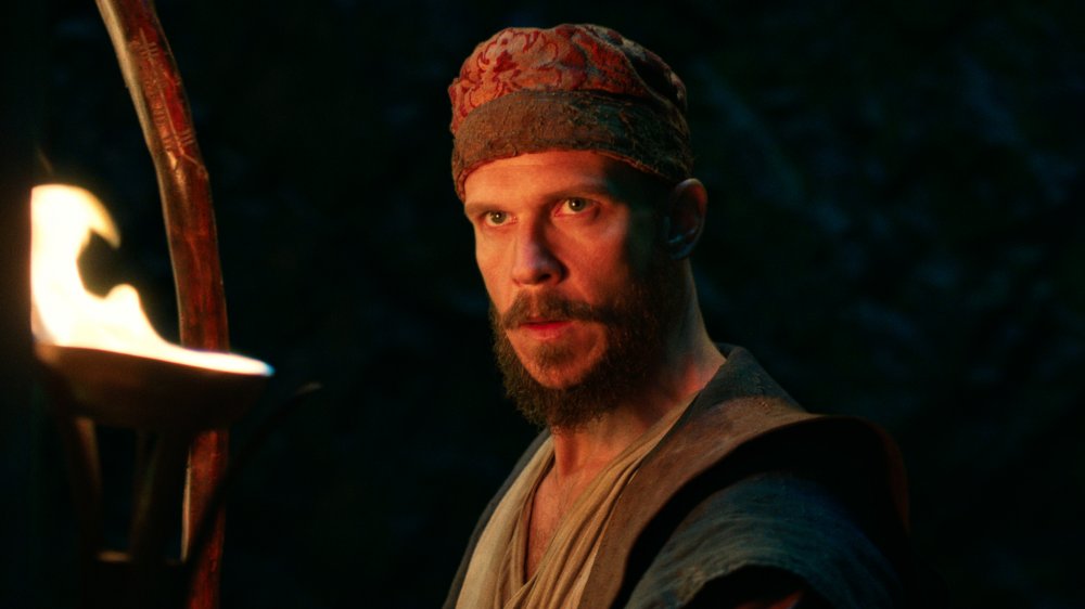 Gustaf Skarsgård as Merlin on Cursed