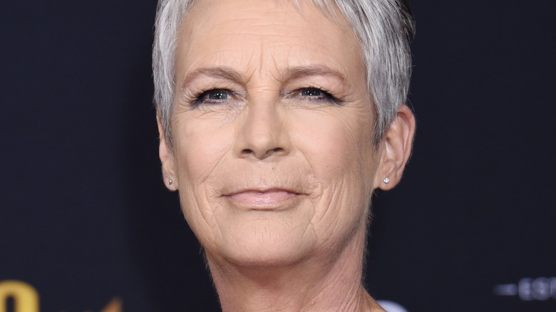 Jamie Lee Curtis smiling