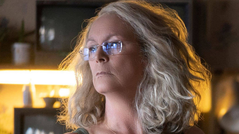 Laurie Strode prepares for Michael (2018)