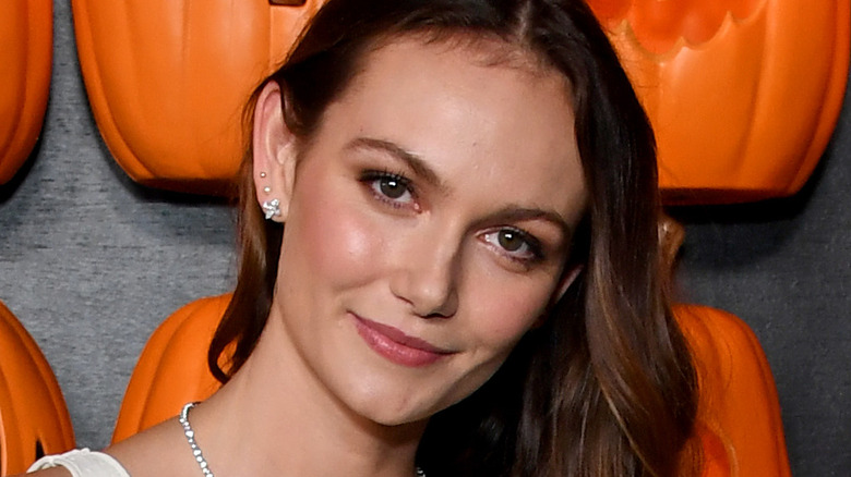 Andi Matichak attending the Halloween Ends premiere