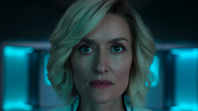 Natascha McElhone as an intense Dr. Catherine Halsey