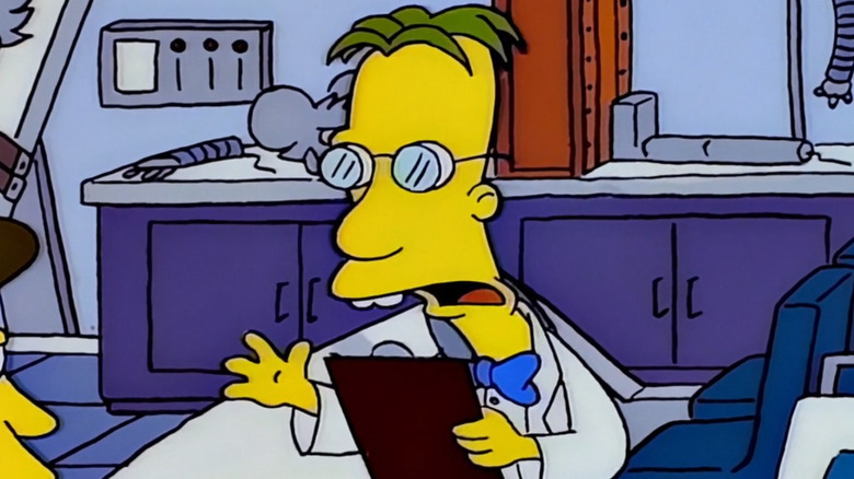 Professor Frink talking