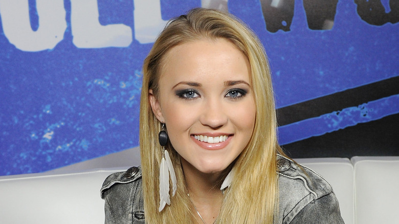 Emily Osment smiling