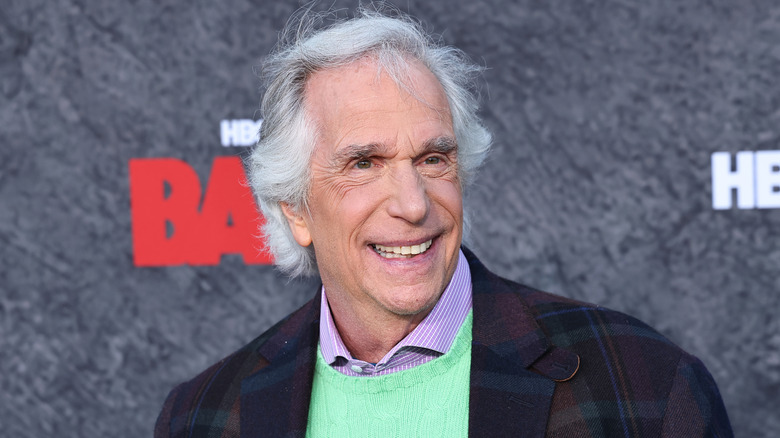 Winkler poses for a photo on the red carpet