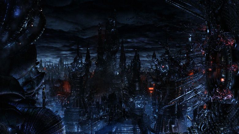 Machines in a cyber cityscape