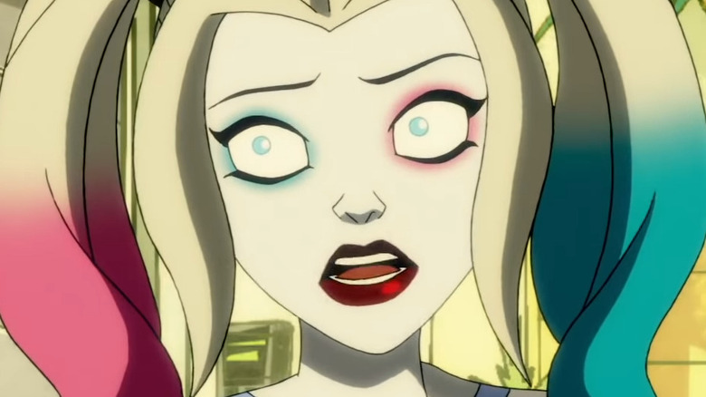 Harley Quinn shocked 
