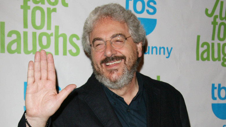 Harold Ramis smiling and waving
