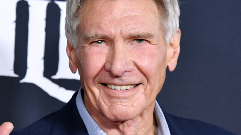 Harrison Ford smiling