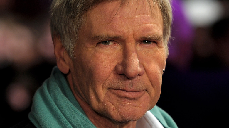 Harrison Ford at a premiere