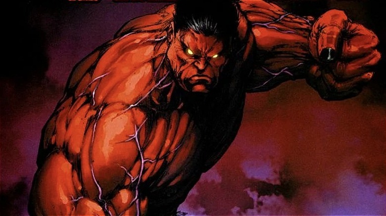 Red Hulk ready to smash