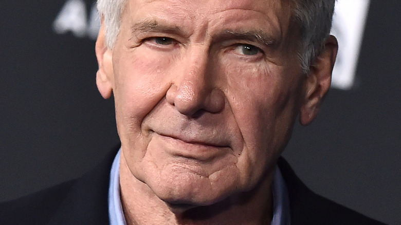 Close-up of Harrison Ford