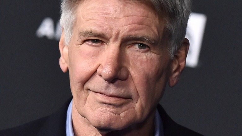 Harrison Ford looking smug