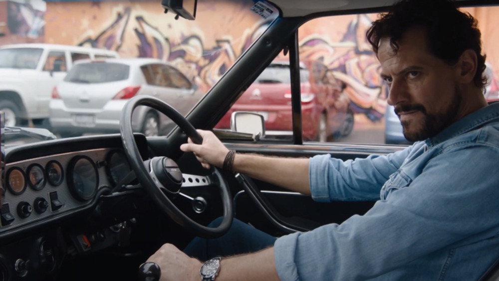 Dr Daniel Harrow Driving Car