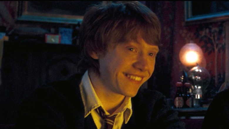 Rupert Grint laughing