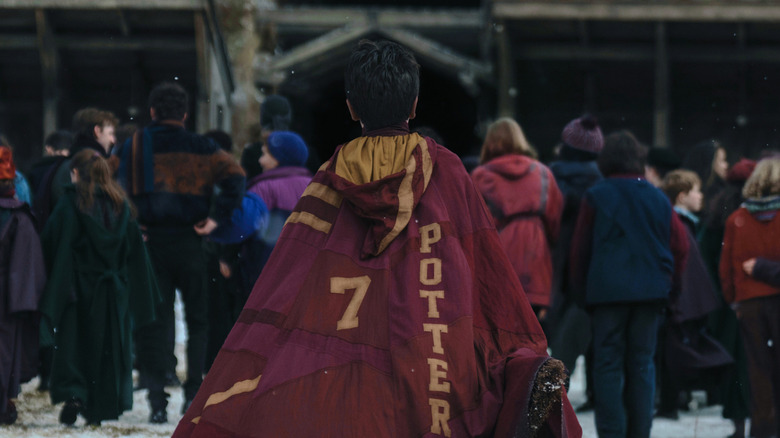 Harry wearing his Quidditch robes in Harry Potter and the Philosopher's Stone (2026)