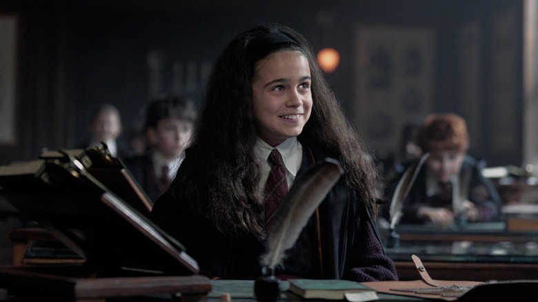 Hermione grinning in class in Harry Potter and the Philosopher's Stone (2026)