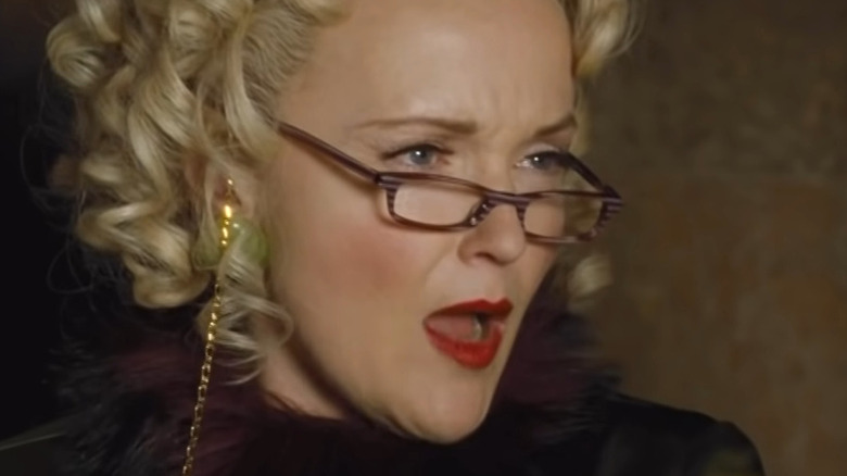 Rita Skeeter looking shocked