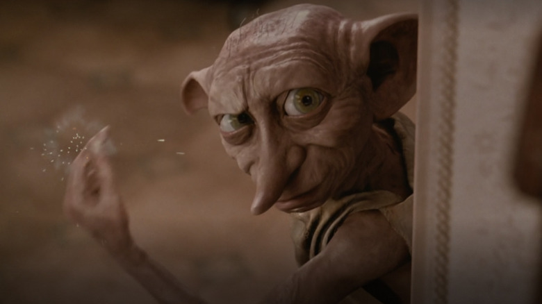 Dobby doing magic 