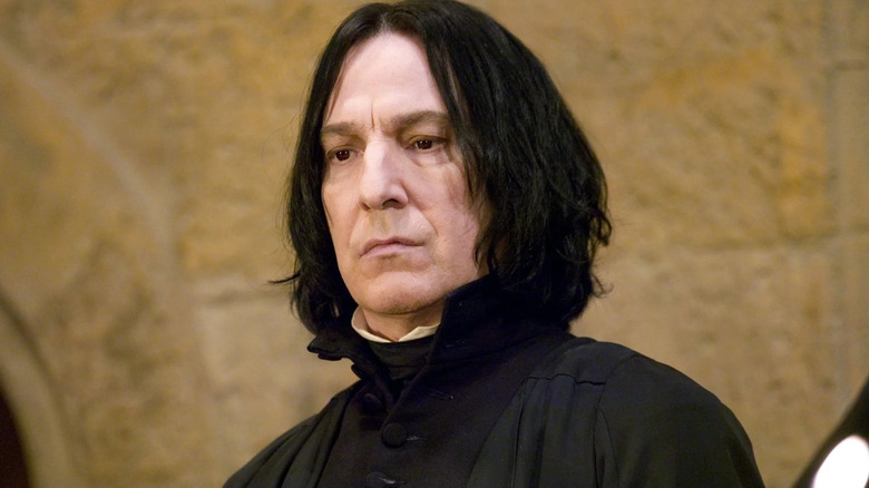 Severus Snape looking unimpressed