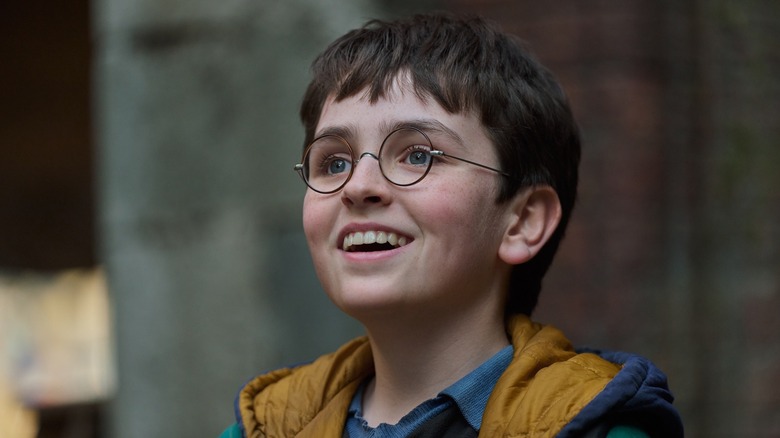 Harry smiling and looking up in Harry Potter and the Philosopher's Stone (2026)