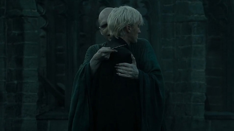 Voldemort hugging Draco