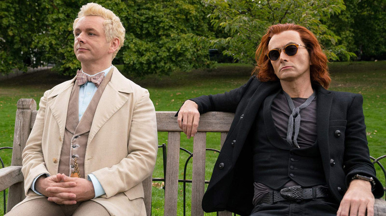 David Tennant and Michael Sheen Good Omens