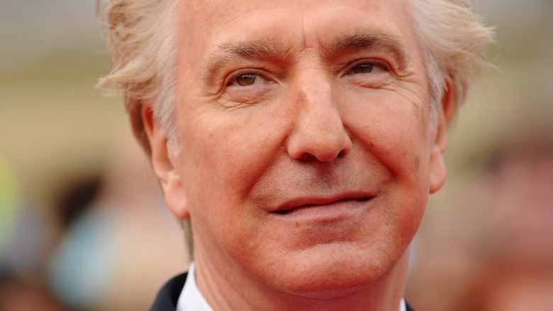 Alan Rickman close-up