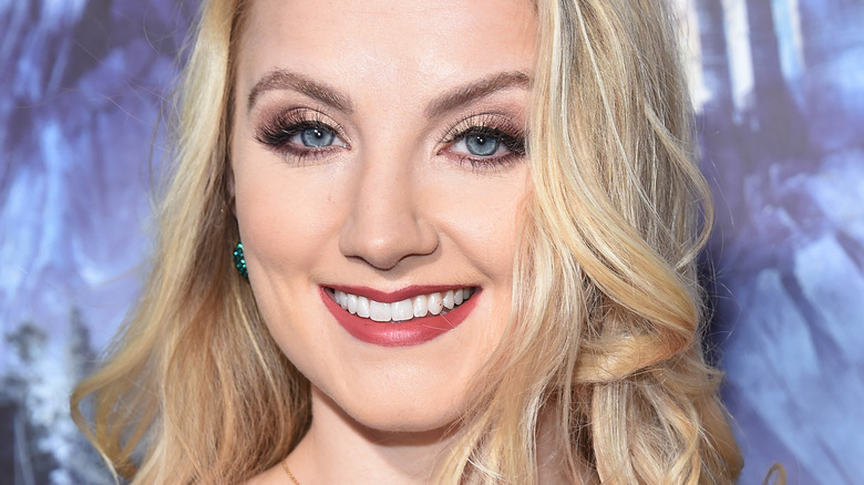 Evanna Lynch beaming