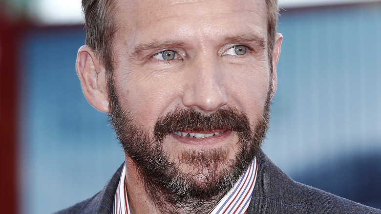 Ralph Fiennes smiling