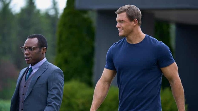 Oscar and Reacher walking