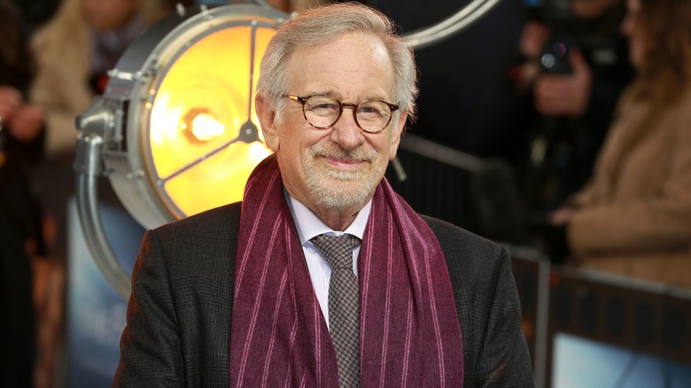 Steven Spielberg at The Fabelmans premiere