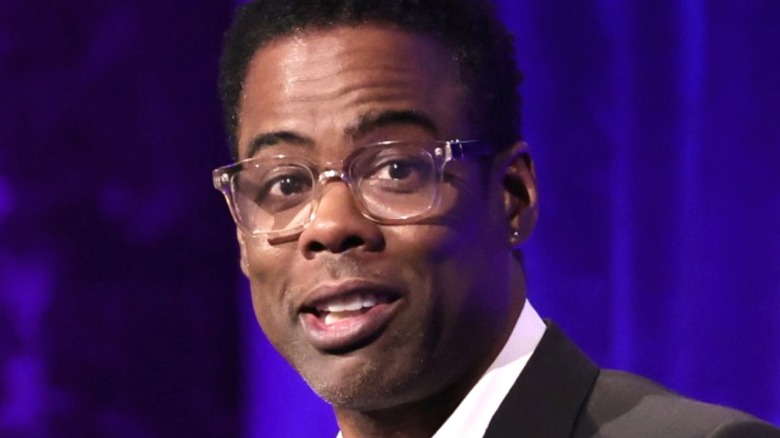 Chris Rock speaking in public