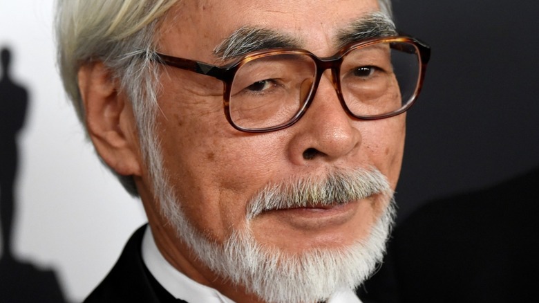 Hayao Miyazaki at the Oscars