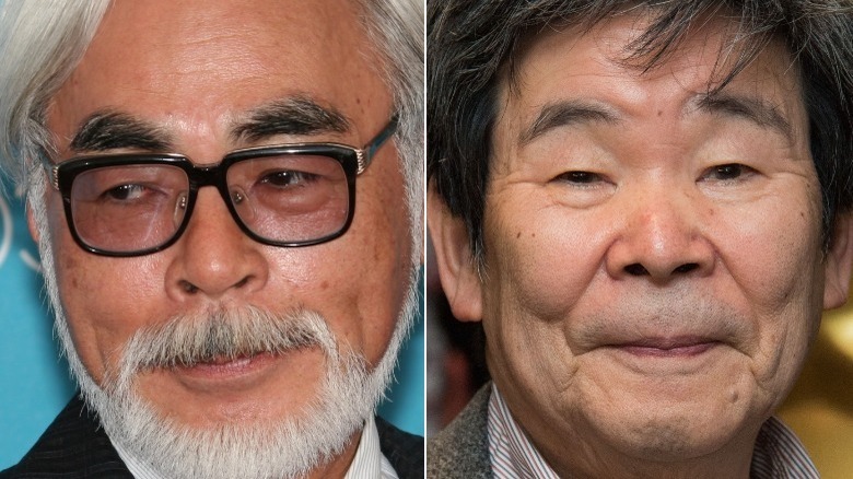  Miyazaki/Takahata en actes de premsa