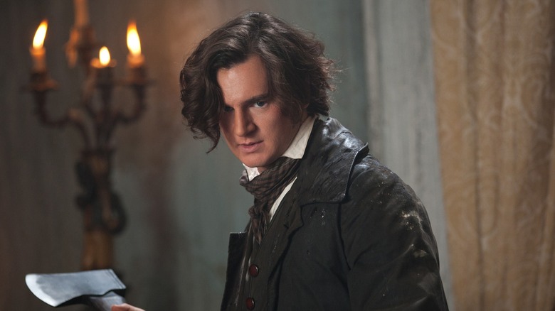 Abe Lincoln wields an axe in Abraham Lincoln: Vampire Hunter