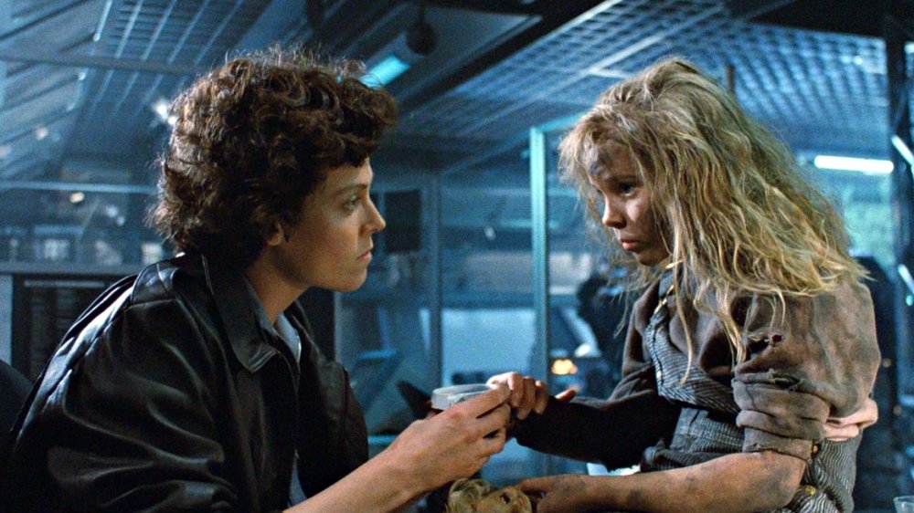 Ripley and Newt in Aliens