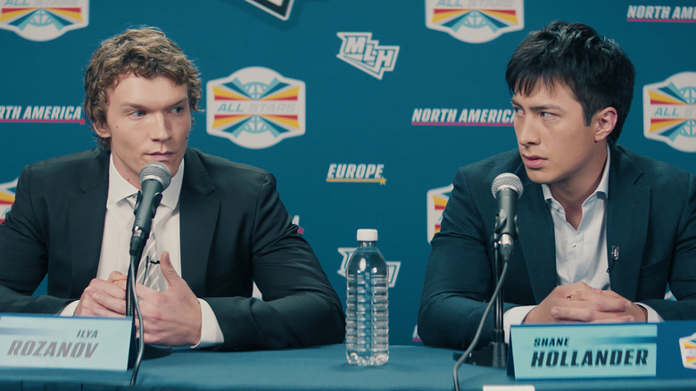 Ilya and Shane looking nervous at press conference (2025)