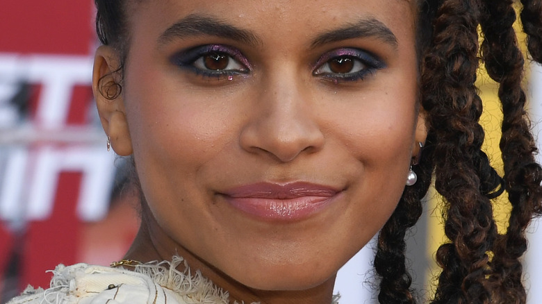 Zazie Beetz and an event for "Bullet Train"