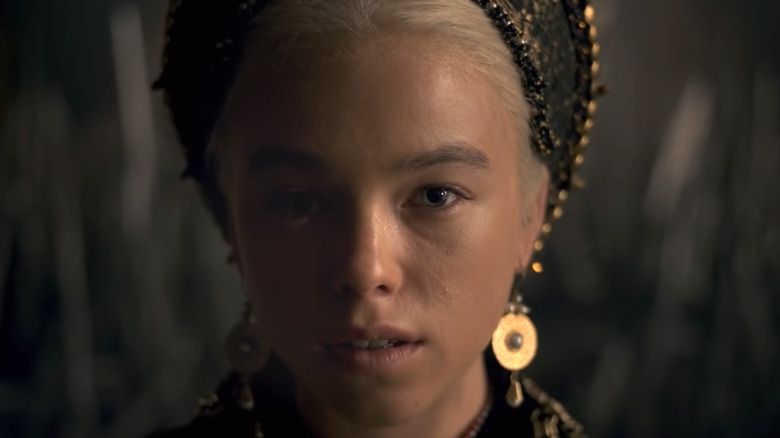 A Targaryen princess dressed in royal attire