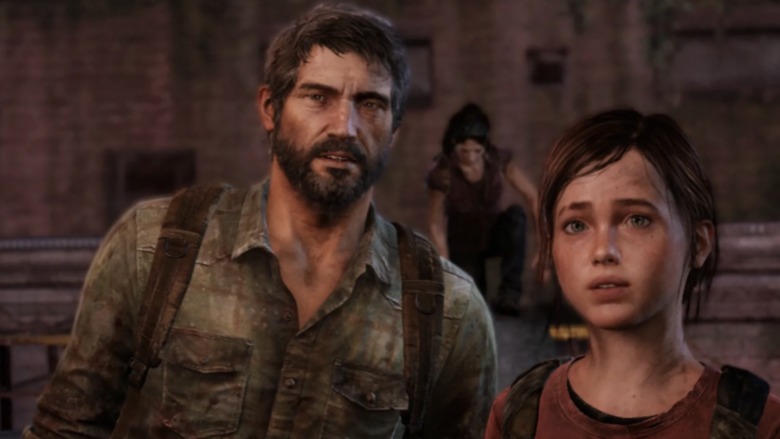Ellie and Joel sizing things up